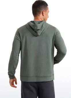Cloud Jersey Pullover Hoodie Long Sleeve with Pocket