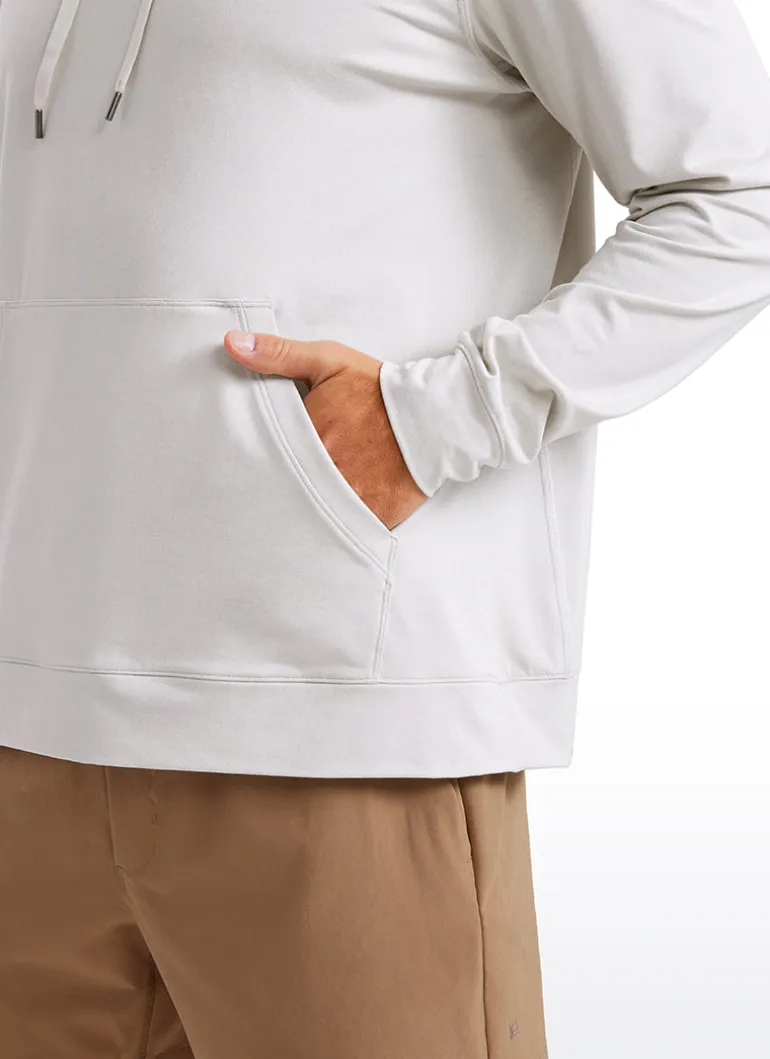 Cloud Jersey Pullover Hoodie Long Sleeve with Pocket