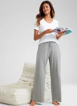 Cloud Jersey Wide Leg Sweatpant 30”