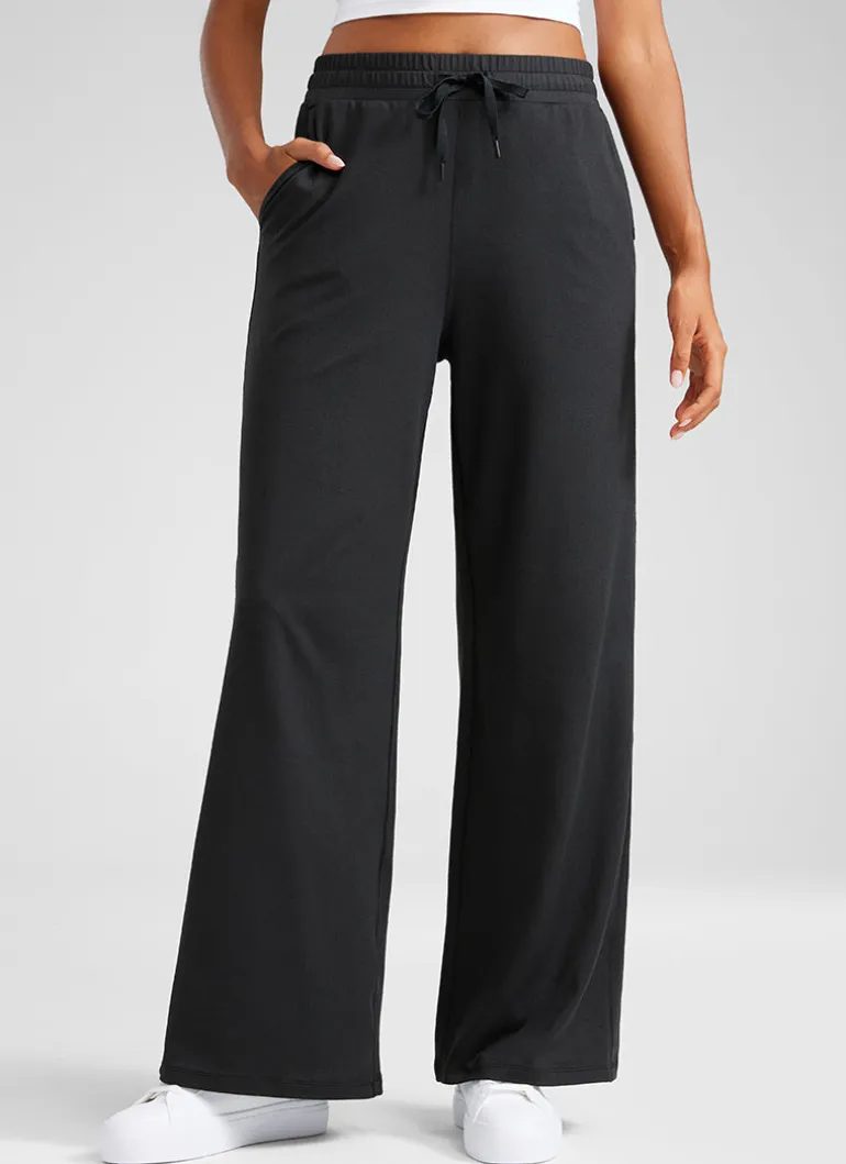 Cloud Jersey Wide Leg Sweatpant 30”