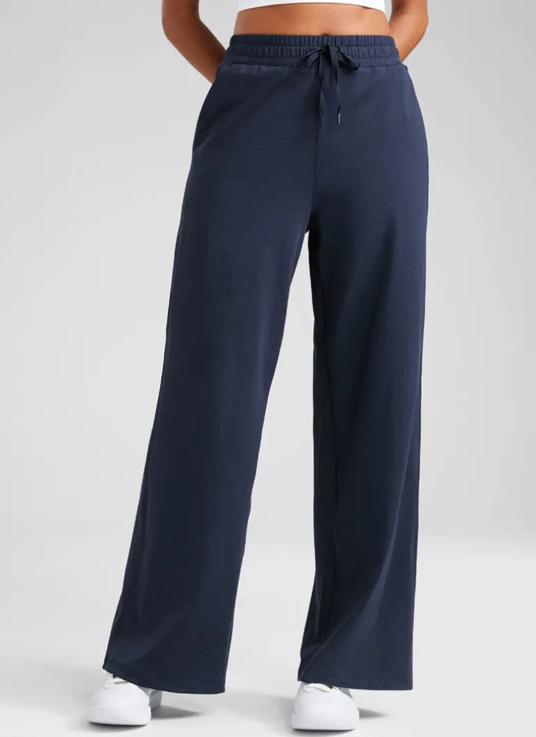Cloud Jersey Wide Leg Sweatpant 30”