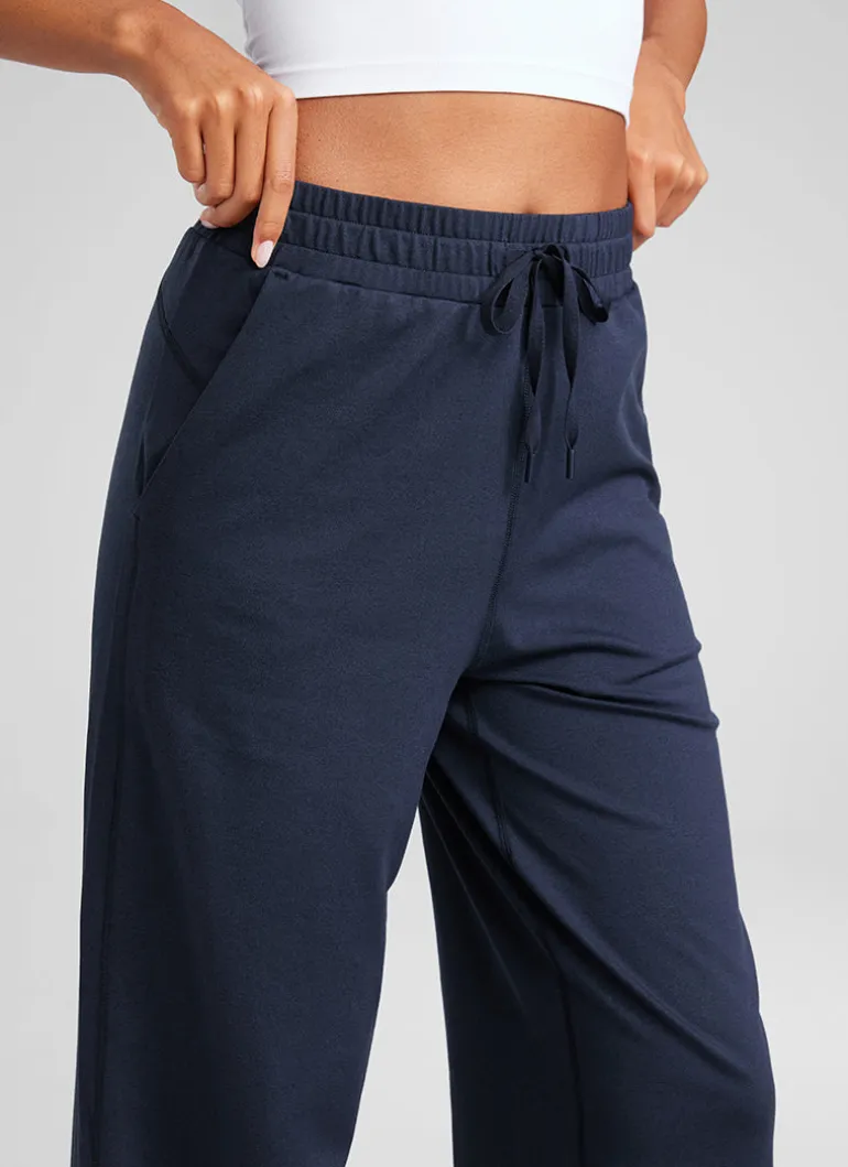 Cloud Jersey Wide Leg Sweatpant 30”