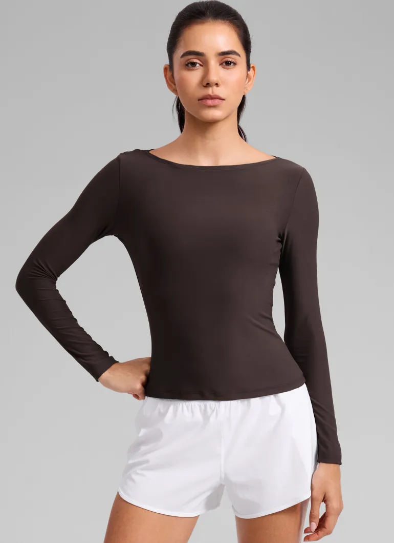 Cloudweight Boat Neck Long Sleeve