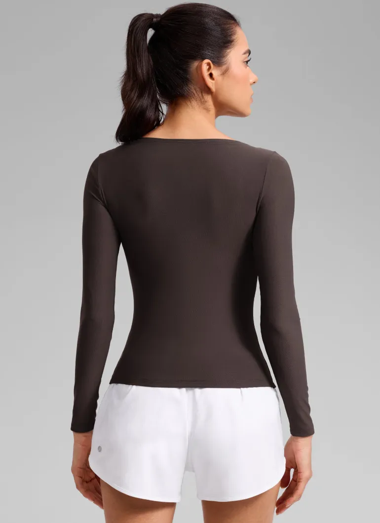 Cloudweight Boat Neck Long Sleeve