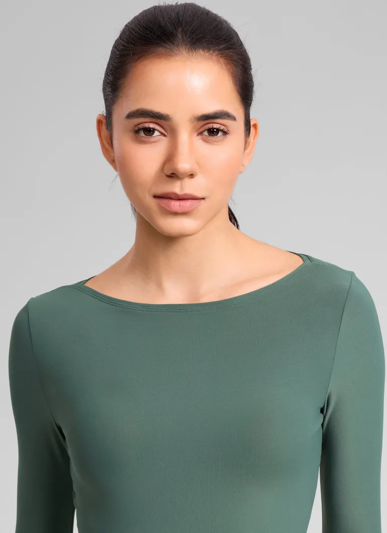Cloudweight Boat Neck Long Sleeve