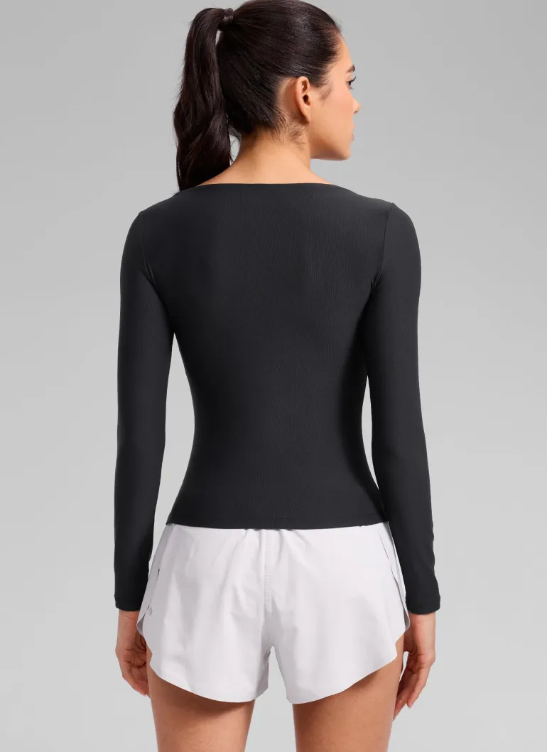 Cloudweight Boat Neck Long Sleeve