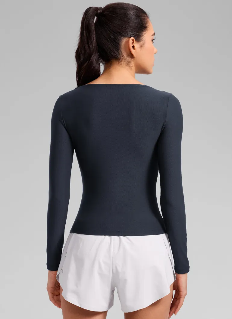 Cloudweight Boat Neck Long Sleeve