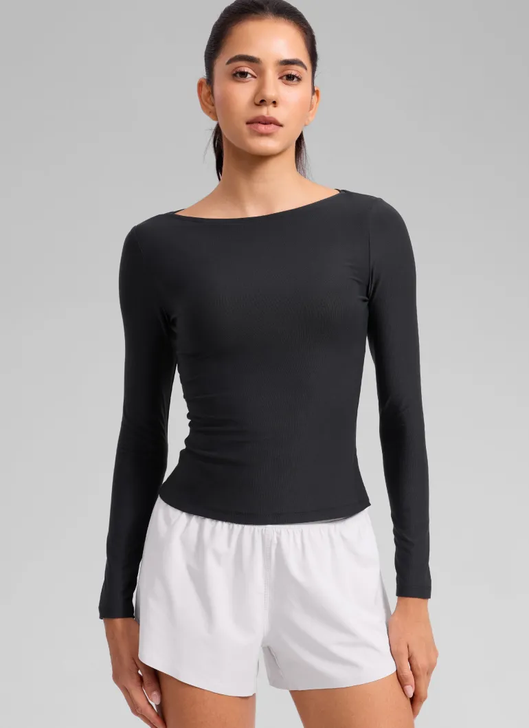 Cloudweight Boat Neck Long Sleeve
