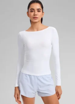Cloudweight Boat Neck Long Sleeve