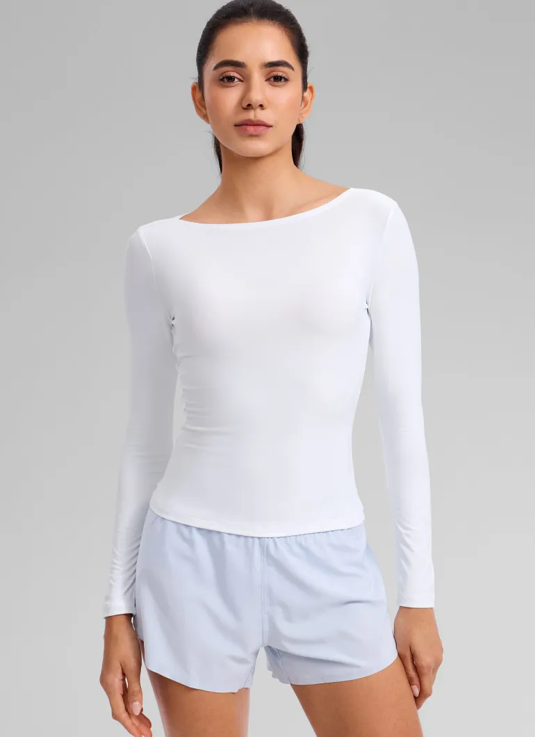 Cloudweight Boat Neck Long Sleeve
