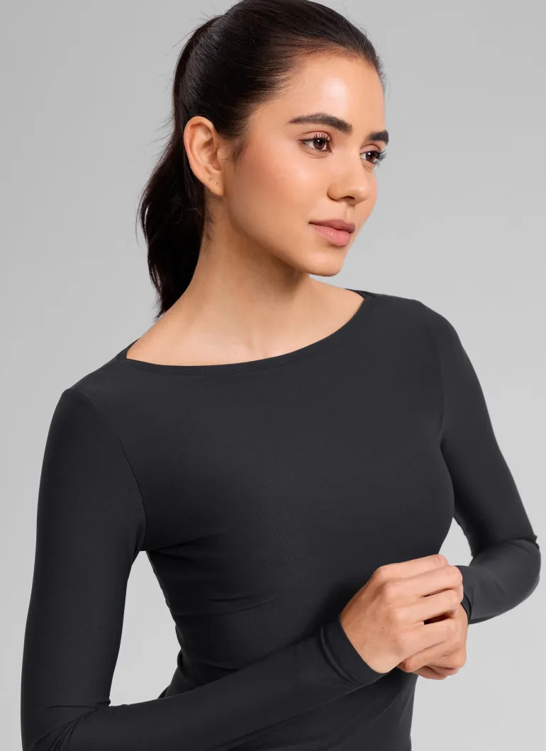 Cloudweight Boat Neck Long Sleeve