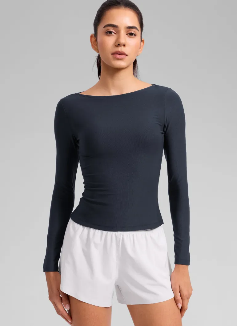 Cloudweight Boat Neck Long Sleeve