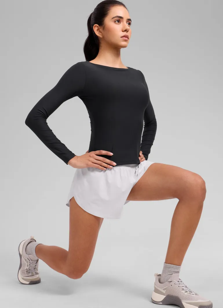 Cloudweight Boat Neck Long Sleeve