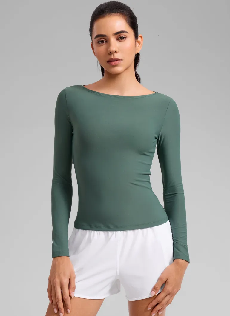 Cloudweight Boat Neck Long Sleeve