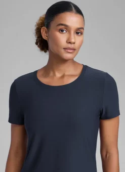 Cloudweight Crewneck Side Slit Short Sleeve