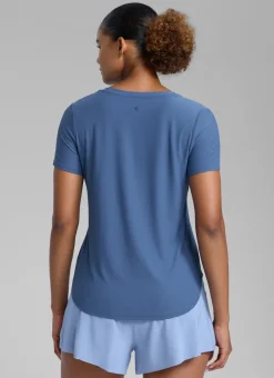 Cloudweight Crewneck Side Slit Short Sleeve