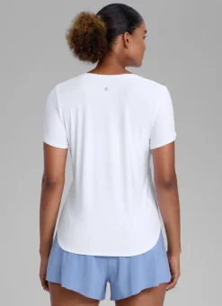 Cloudweight Crewneck Side Slit Short Sleeve