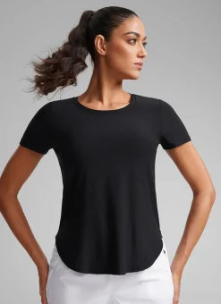 Cloudweight Crewneck Side Slit Short Sleeve