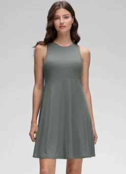 Cloudweight Double Lined Crewneck Dress