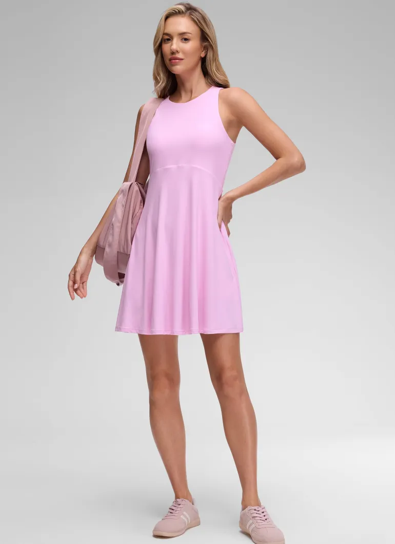 Cloudweight Double Lined Crewneck Dress