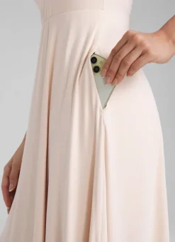 Cloudweight Double Lined Pocket Midi Dress