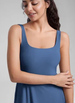Cloudweight Double Lined Pocket Midi Dress