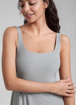 Cloudweight Double Lined Pocket Midi Dress