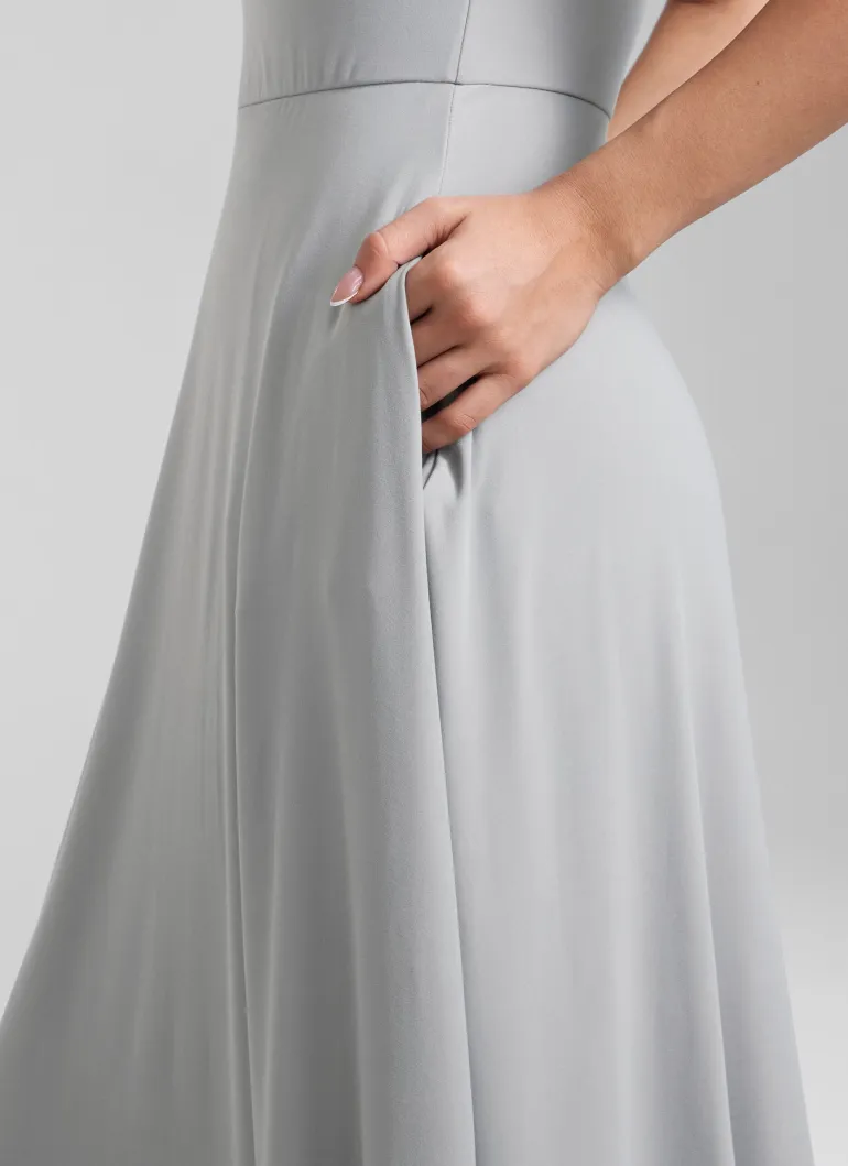 Cloudweight Double Lined Pocket Midi Dress