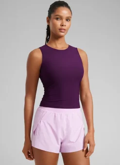 Cloudweight High Neck Ruched Tank