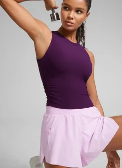 Cloudweight High Neck Ruched Tank