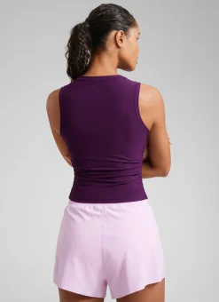 Cloudweight High Neck Ruched Tank