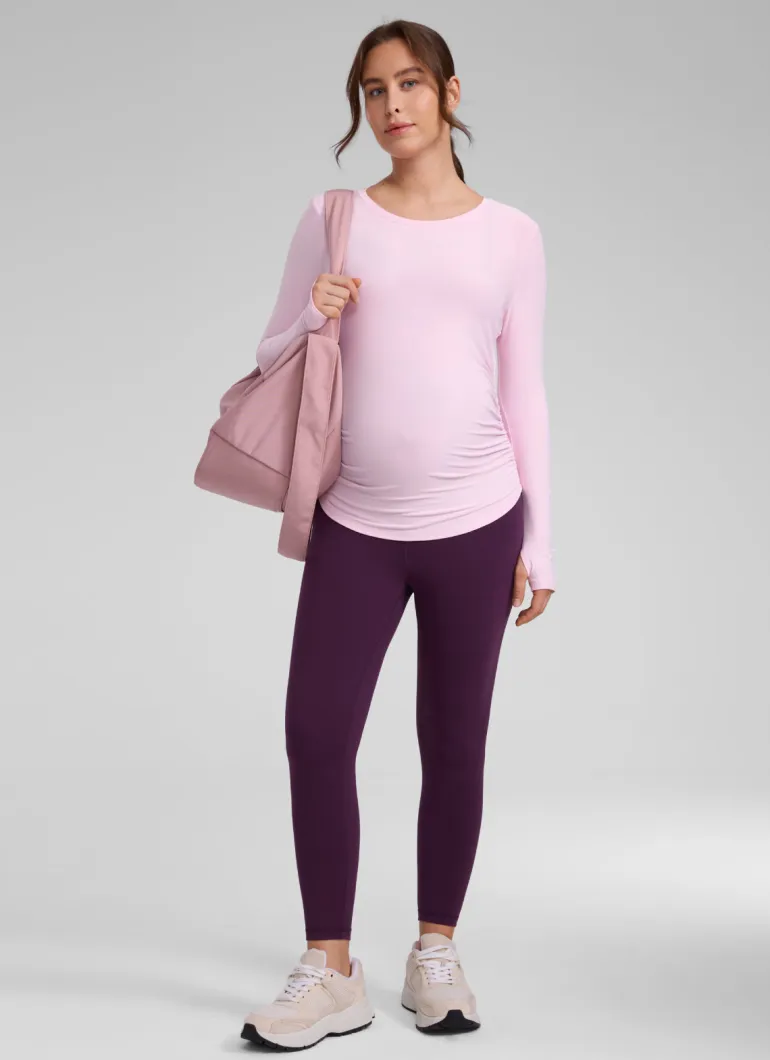 Cloudweight Maternity Ruched Long Sleeve