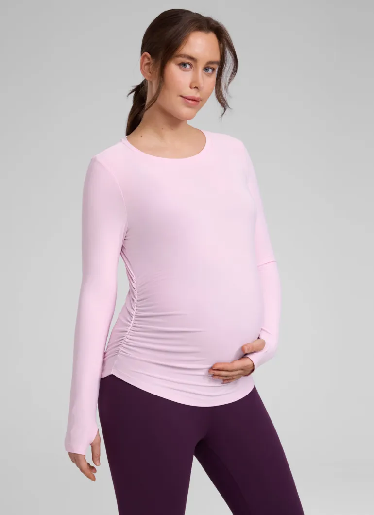 Cloudweight Maternity Ruched Long Sleeve