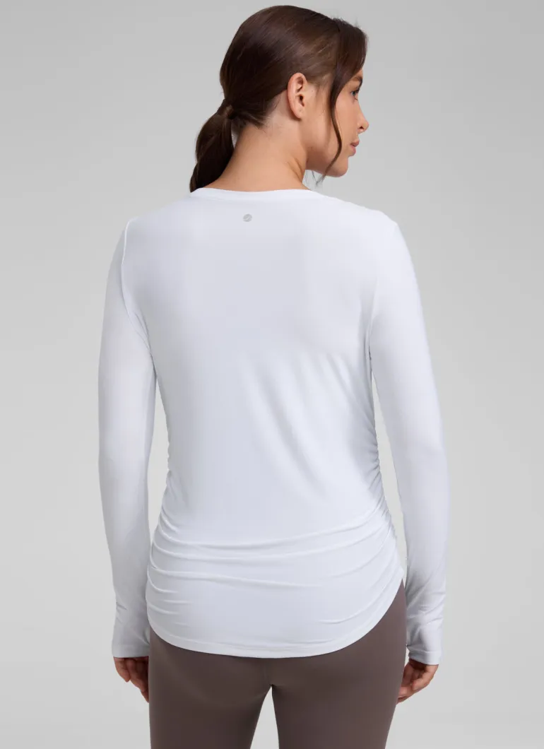 Cloudweight Maternity Ruched Long Sleeve