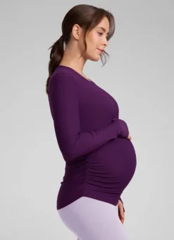 Cloudweight Maternity Ruched Long Sleeve