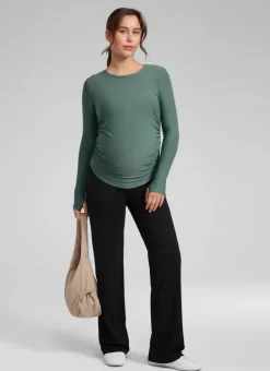 Cloudweight Maternity Ruched Long Sleeve