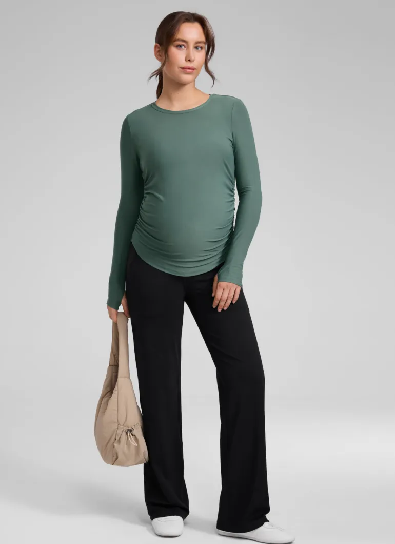 Cloudweight Maternity Ruched Long Sleeve