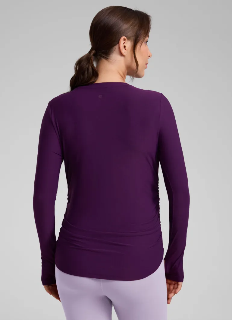 Cloudweight Maternity Ruched Long Sleeve