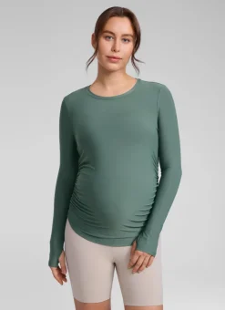 Cloudweight Maternity Ruched Long Sleeve