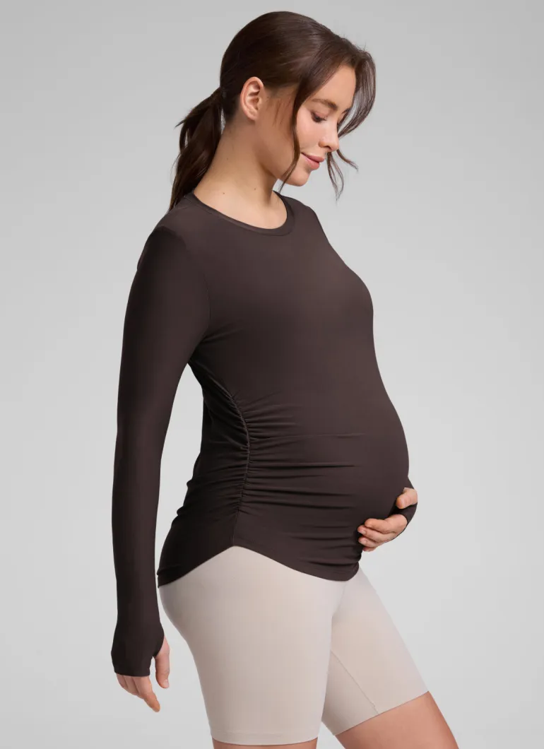 Cloudweight Maternity Ruched Long Sleeve
