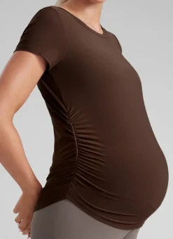 Cloudweight Maternity Ruched Short Sleeve