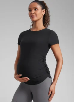 Cloudweight Maternity Ruched Short Sleeve