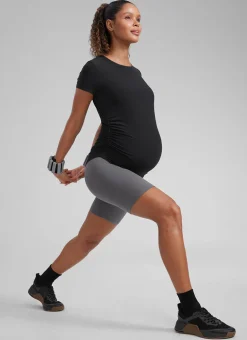 Cloudweight Maternity Ruched Short Sleeve