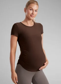 Cloudweight Maternity Ruched Short Sleeve