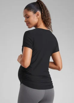 Cloudweight Maternity Ruched Short Sleeve