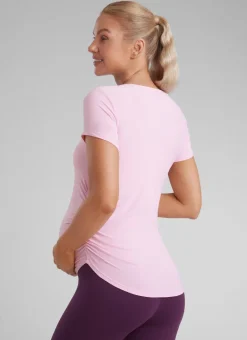 Cloudweight Maternity Ruched Short Sleeve