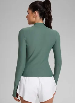 Cloudweight Mock Neck Long Sleeve