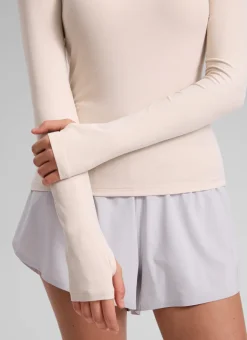 Cloudweight Mock Neck Long Sleeve