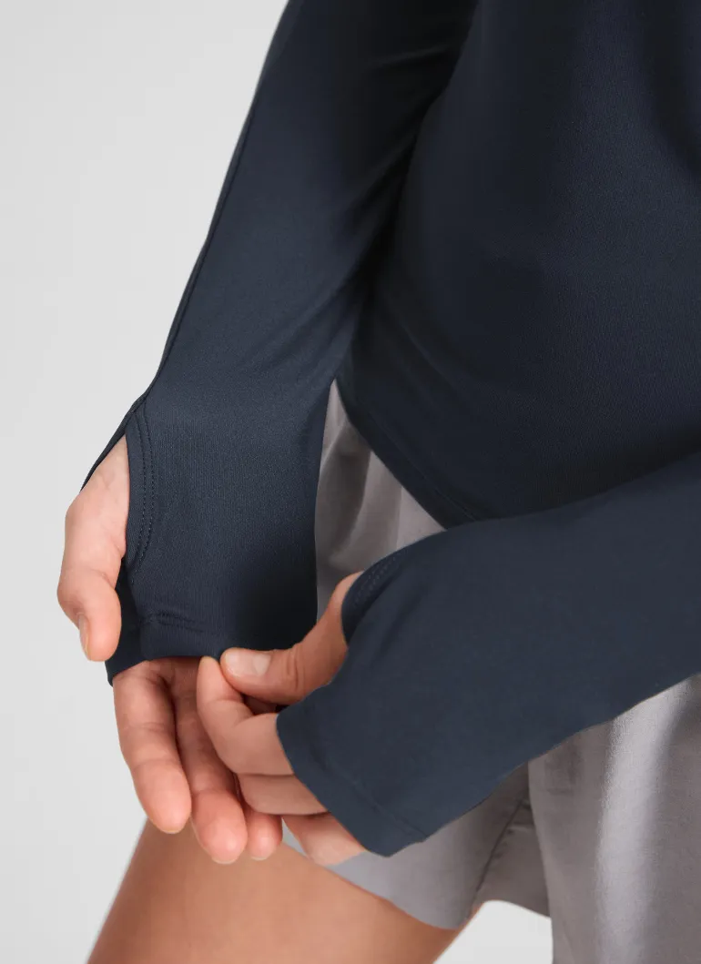 Cloudweight Mock Neck Long Sleeve