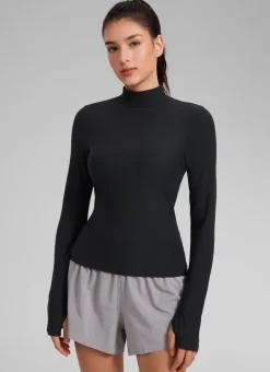 Cloudweight Mock Neck Long Sleeve